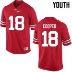 Youth Ohio State Buckeyes #18 Jonathan Cooper Red Nike NCAA College Football Jersey Designated OSS0444VA